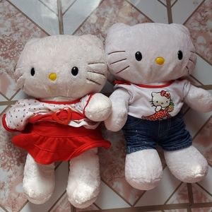 two build a bear hello kittys !